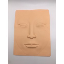 plaque entraînement silicone visage